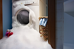 Broken washing machine